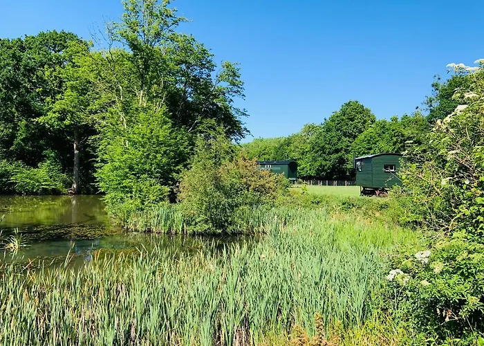 The Big Green Shepherds Hut